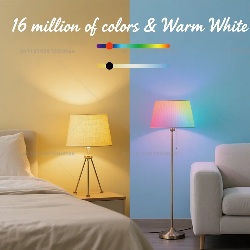 Tuya-bombilla Led con Bluetooth, lámpara inteligente E14, 5W, luz RGB, 220V, aplicación de Control de grupo, vida inteligente para decoración de la habitación del hogar