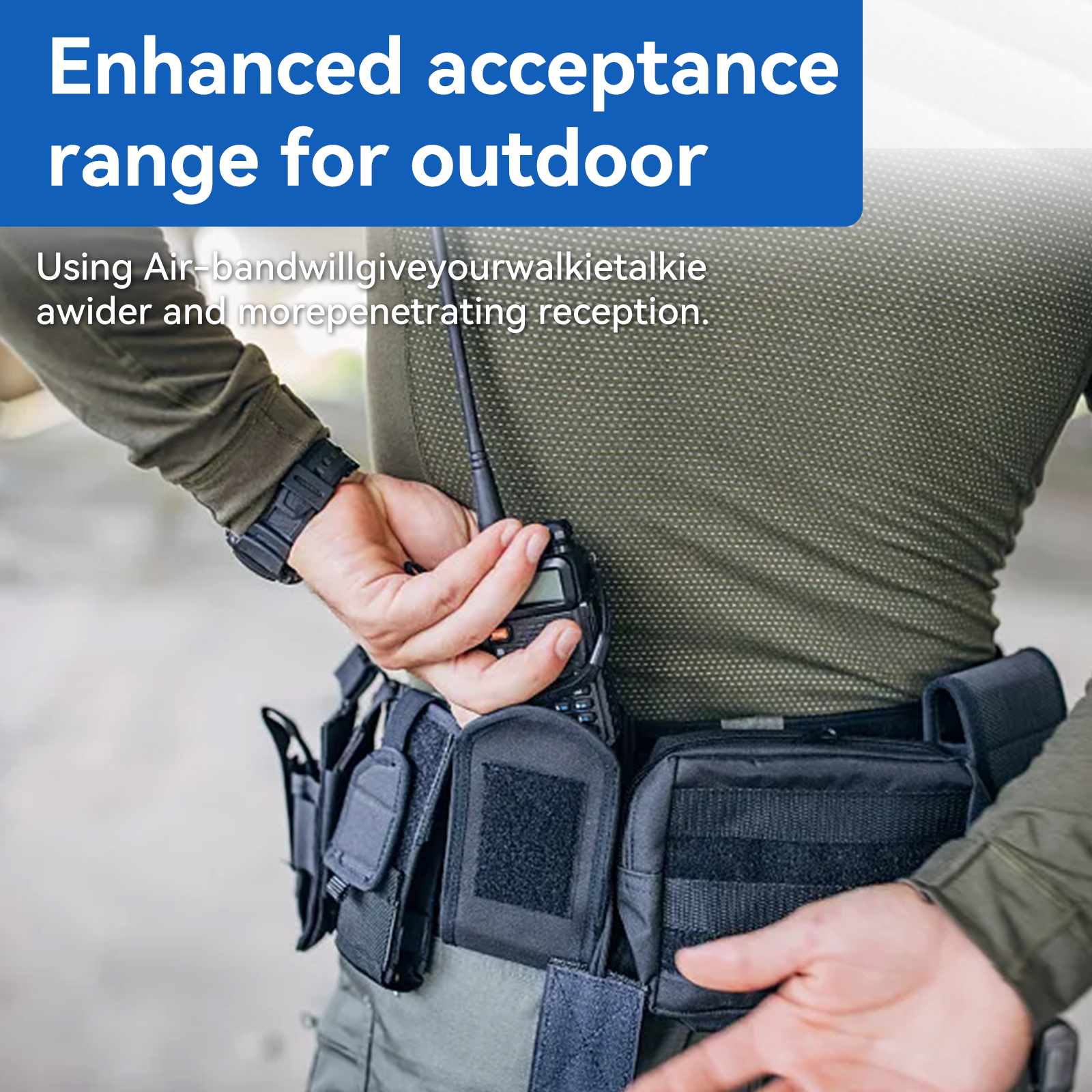 Air Aviation Band Flex Whip Antenne 108–136 MHz für Radtel RT-880 Rt-4D Rt-470 Rt-900 Rt-860 Rt-890 Rt-470X Rt-920 und mehr