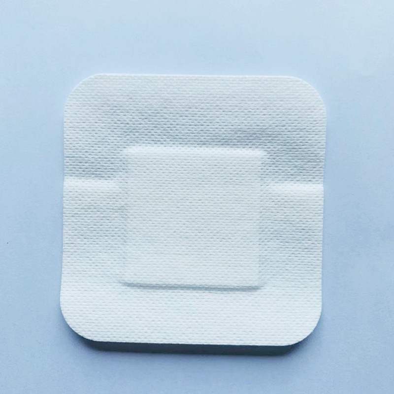 5 Blatt/Set Vliesstoffe Haut Wunde Patch Dressing Band 10x10 cm Große Größe Atmungsaktive Nabel Patch Gips Erste hilfe Kit Zubehör