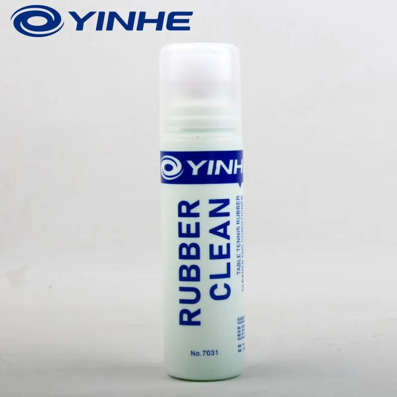 YINHE อุปกรณ์ทำความสะอาดยางลายกีฬาปิงปองระดับมืออาชีพ75มล. ปิงปองแบบพกพาได้ครีมนวดดูแลกลิ่นค้างคาว