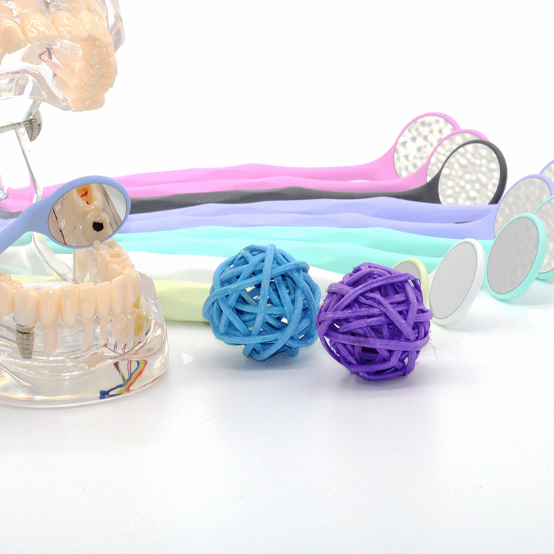 10PCS ทันตกรรมด้านเดียวช่องปากกระจกสูงอุณหภูมิฆ่าเชื้อพรีเมี่ยมพื้นผิวด้านหน้าทันตกรรมจัดฟัน Exam Reflector