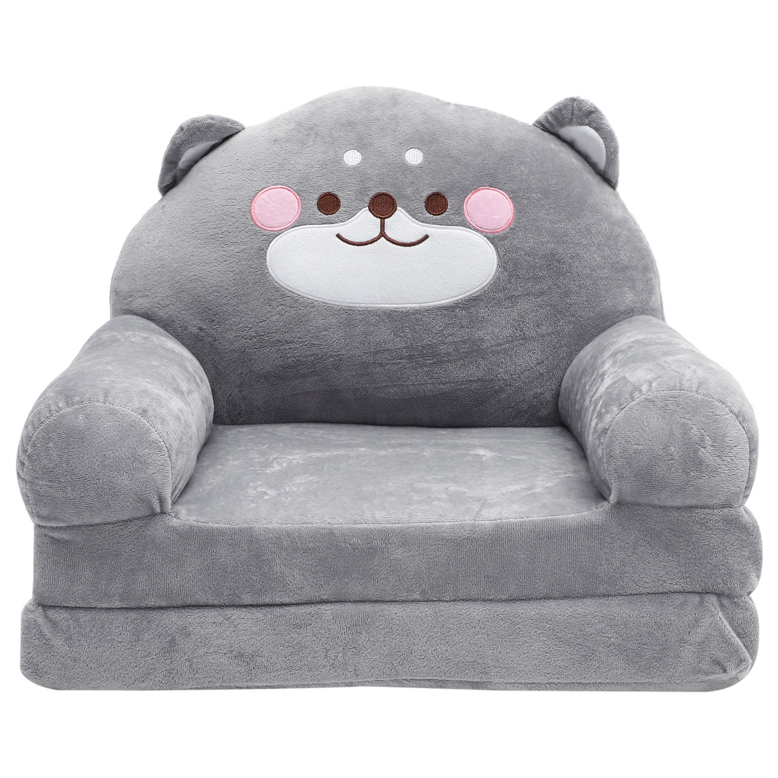 Taburete de sofá para niños, silla plegable para niños, muebles de sofá plegables para niños pequeños, conjunto de asiento de cojín de escritorio para bebé