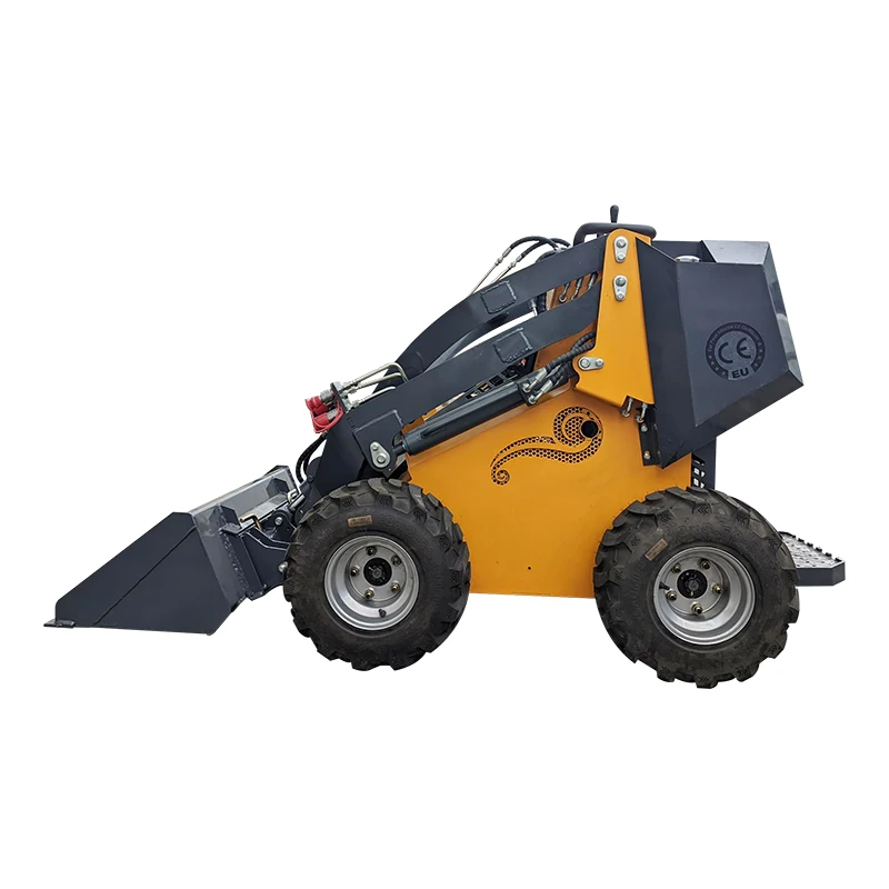 Customized low-priced skid steer loader S460 crawler loader construction machinery wheeled small skid steer loader small diesel
