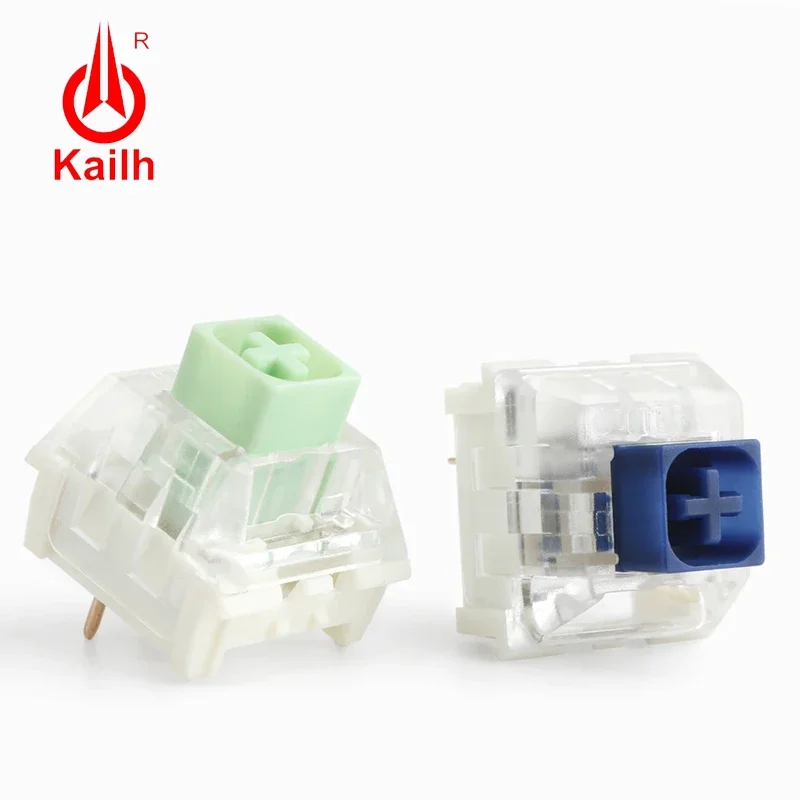 Kailh Box Jade Navy клавиатурный переключатель Clicky тактильные переключатели для DIY механическая клавиатура SMD MX 3-контактные переключатели настройки геймер ПК
