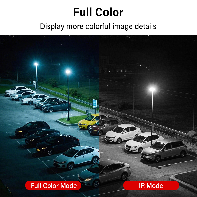 Dahua 4MP 8MP Full Color Camera Outdoor 4K Human Detection Security Cam With Mic Smart IR Warm Light HFW2849S-S-IL HFW2449S-S-IL