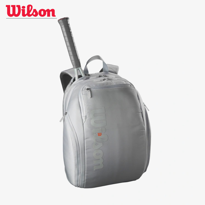 Wilson-bolsa para raquetas de tenis, mochila de gran capacidad para bádminton, Gymbag, Squash, con bolsa para zapatos separada, 2/9 piezas
