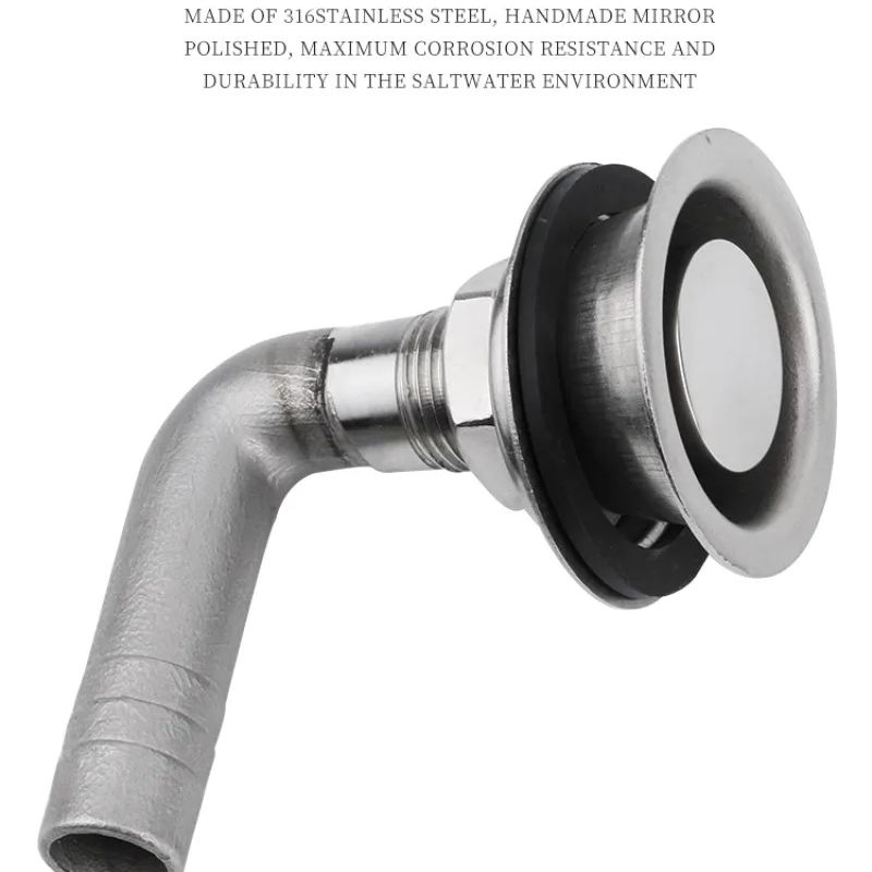 マリンボートガス燃料タンク空気を防ぎ、水タンクを介してステンレス鋼フラッシュマウント、取り付けガスハードウェア、316