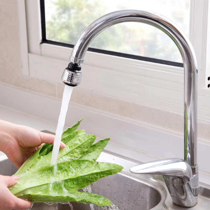 360-Grad-Drehung, Küchenarmatur, Wasserhahn, Bubbler, spart Wasserhahn, wassersparend, Duschbrause, Badezimmer, Duschkopf, Filterdüsenanschluss