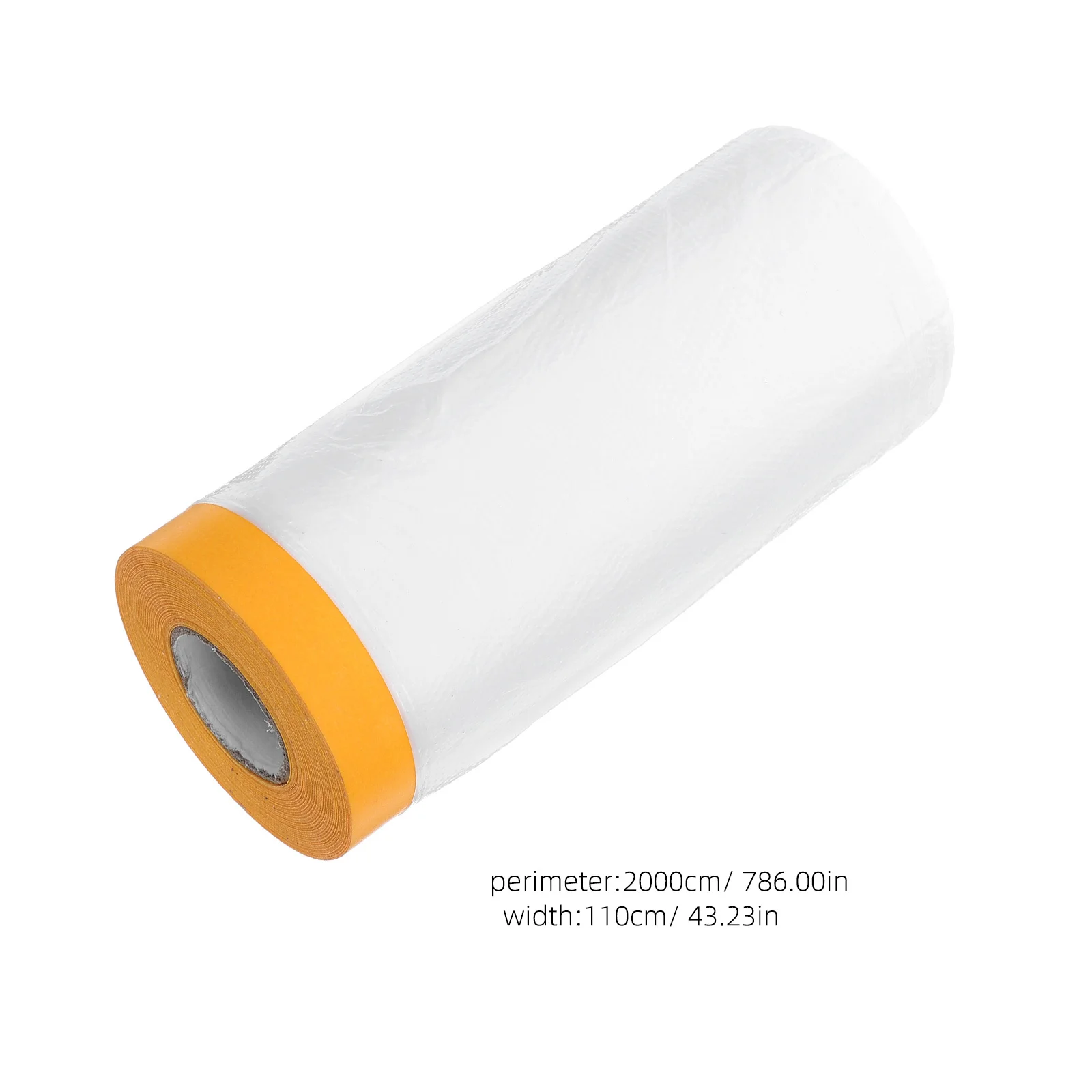 1 Roll Window Insulation Film Transparent Pe Shrink Film Winter Weatherproofing Draft Prevention Thermal Covering Solution