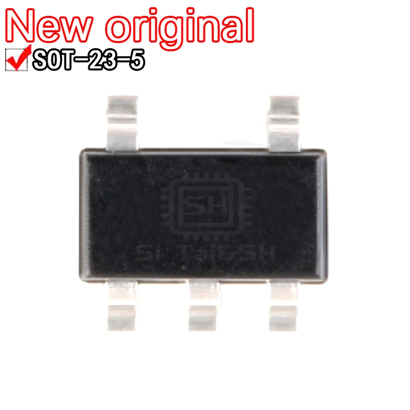 20 piezas LMV321IDBVR funda protectora de plástico negro para SOT-23-5 UMW