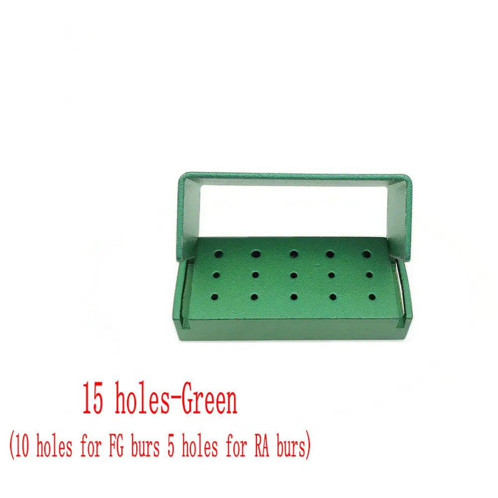 กล่องหัวกรอ15/30รูสำหรับงานทันตกรรมกล่องฆ่าเชื้อหม้อนึ่งอัดอลูมิเนียมหัวกรอเครื่องมือทันตแพทย์