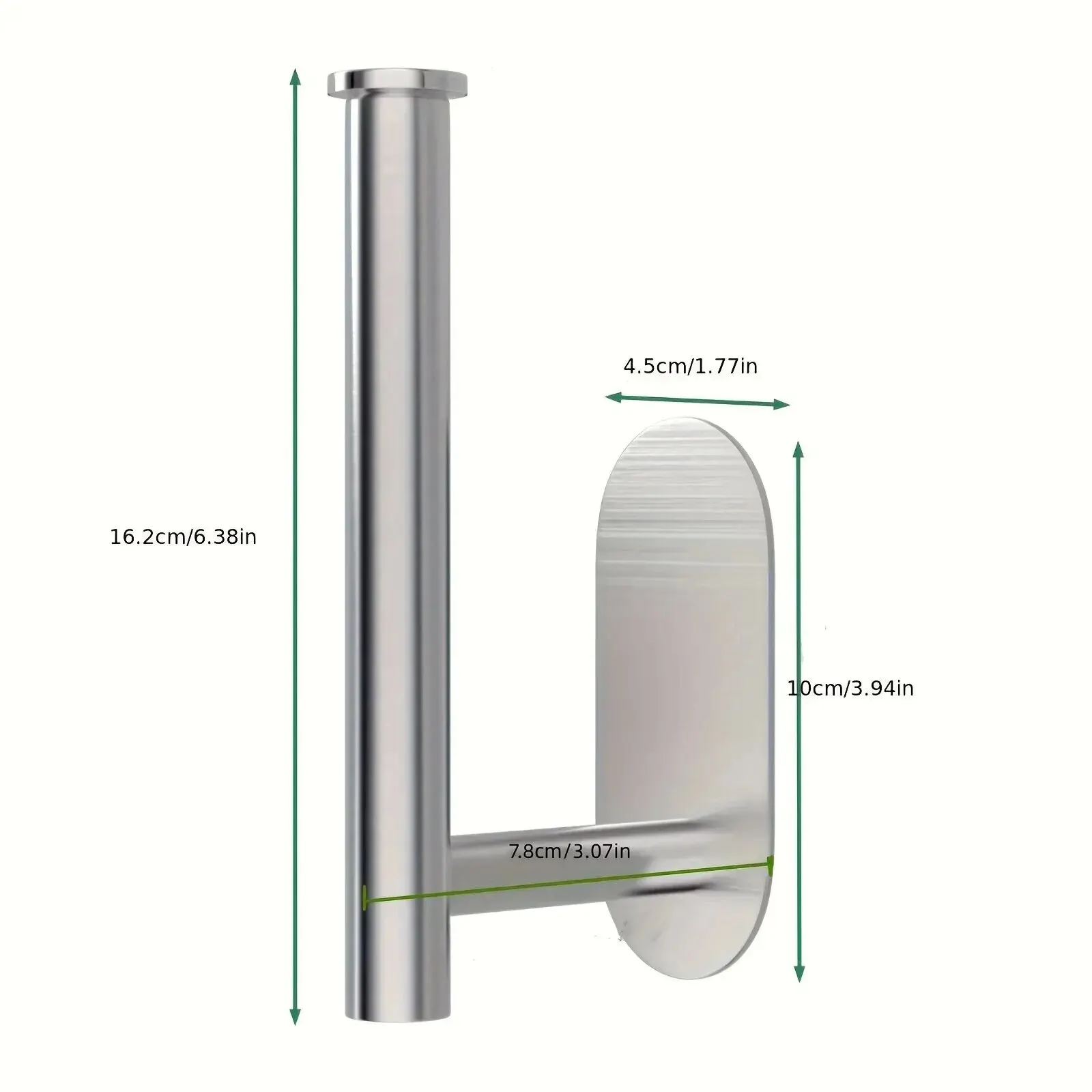 1pcs Stainless Steel Baseball Cap Hanger - Wall Mounted Hat Organizer With Punch-Free Design