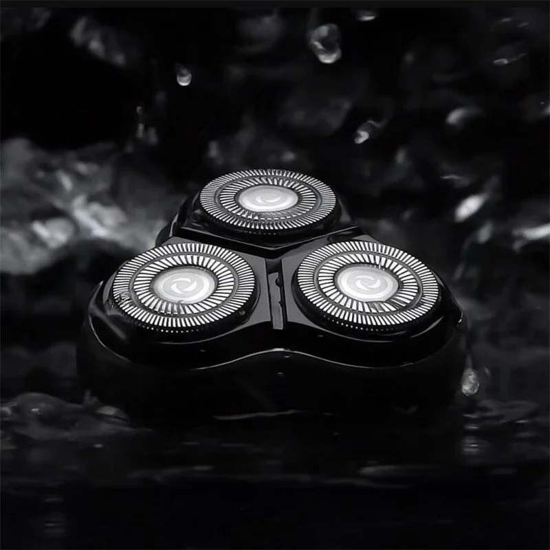 ENCHEN Blackstone Elektrischer Rotationsrasierer für Männer, 3D-Schwimmklinge, waschbar, Typ C, wiederaufladbar, USB-Rasierbartmaschine