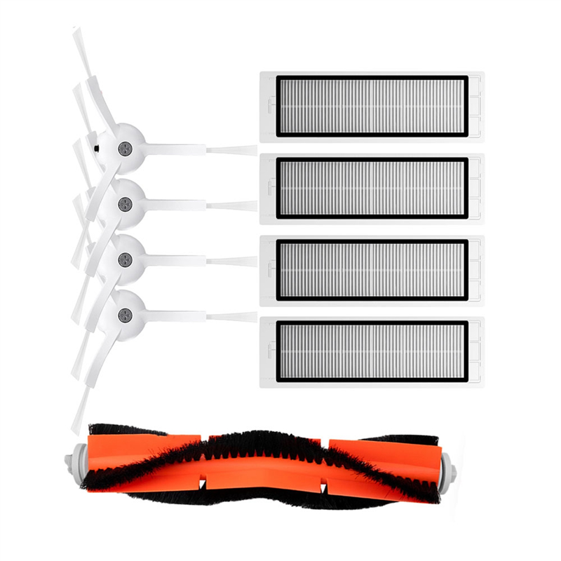 QUENTE! Para xiaomi mi robô aspirador de pó 1/1s sdjqr01rr sdjqr02rr sdjqr03rr roborock e3, s4, s4 max, s5 filtro escova lateral principal