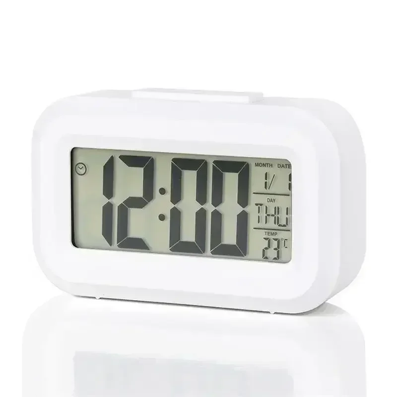 Multifunctional LED Smart Clock Alarm Clock Smart Desktop for Students and Children Simple Luminous Digital Desk Clock Timer