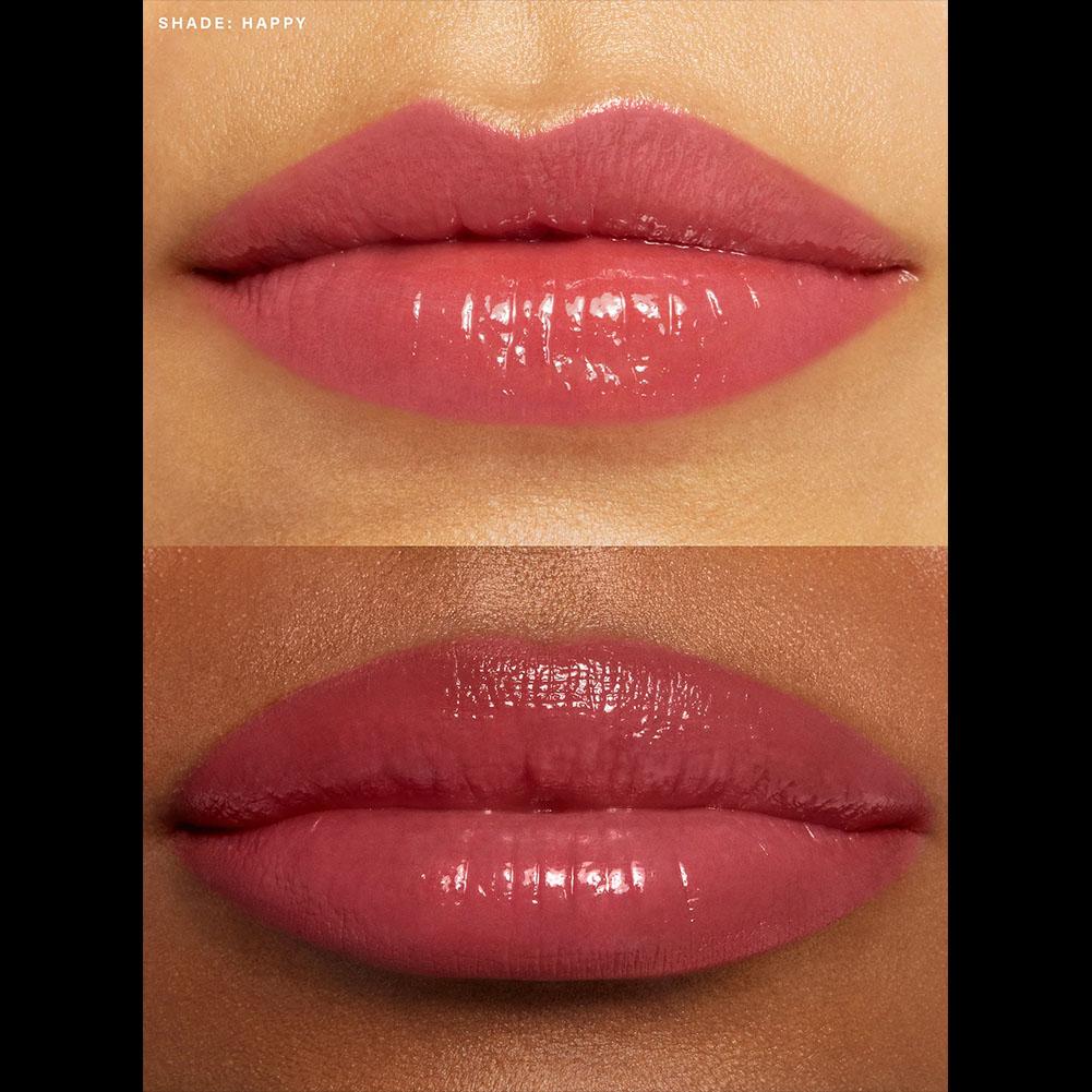 5 colores rara belleza lápiz labial rojo hidratación profunda esmalte de labios Natural de larga duración