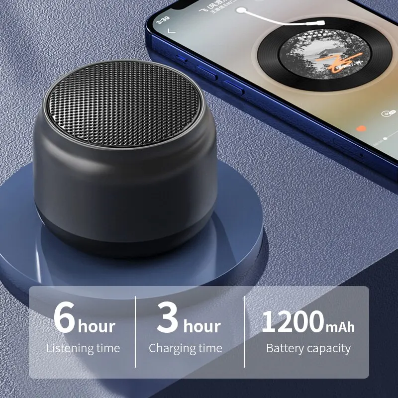 Drahtloser Lautsprecher Bluetooth tragbarer Outdoor-Sport-Stereo-Unterstützung Handy-Subwoofer Mini-tragbarer Lautsprecher