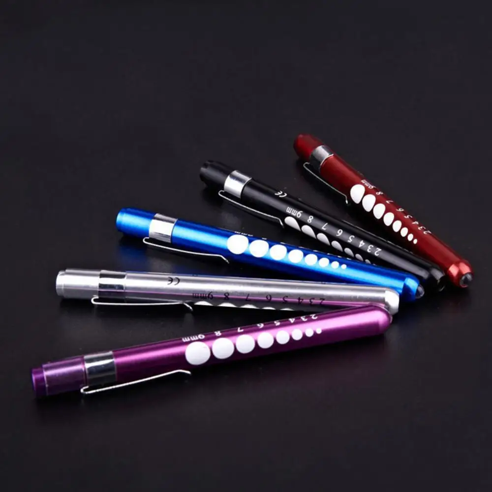 Medical First Aid LED Pen Light Flashlight Torch Doctor Nurse EMT Emergency Kit USB Rechargeable Torch Flashlights With Dual