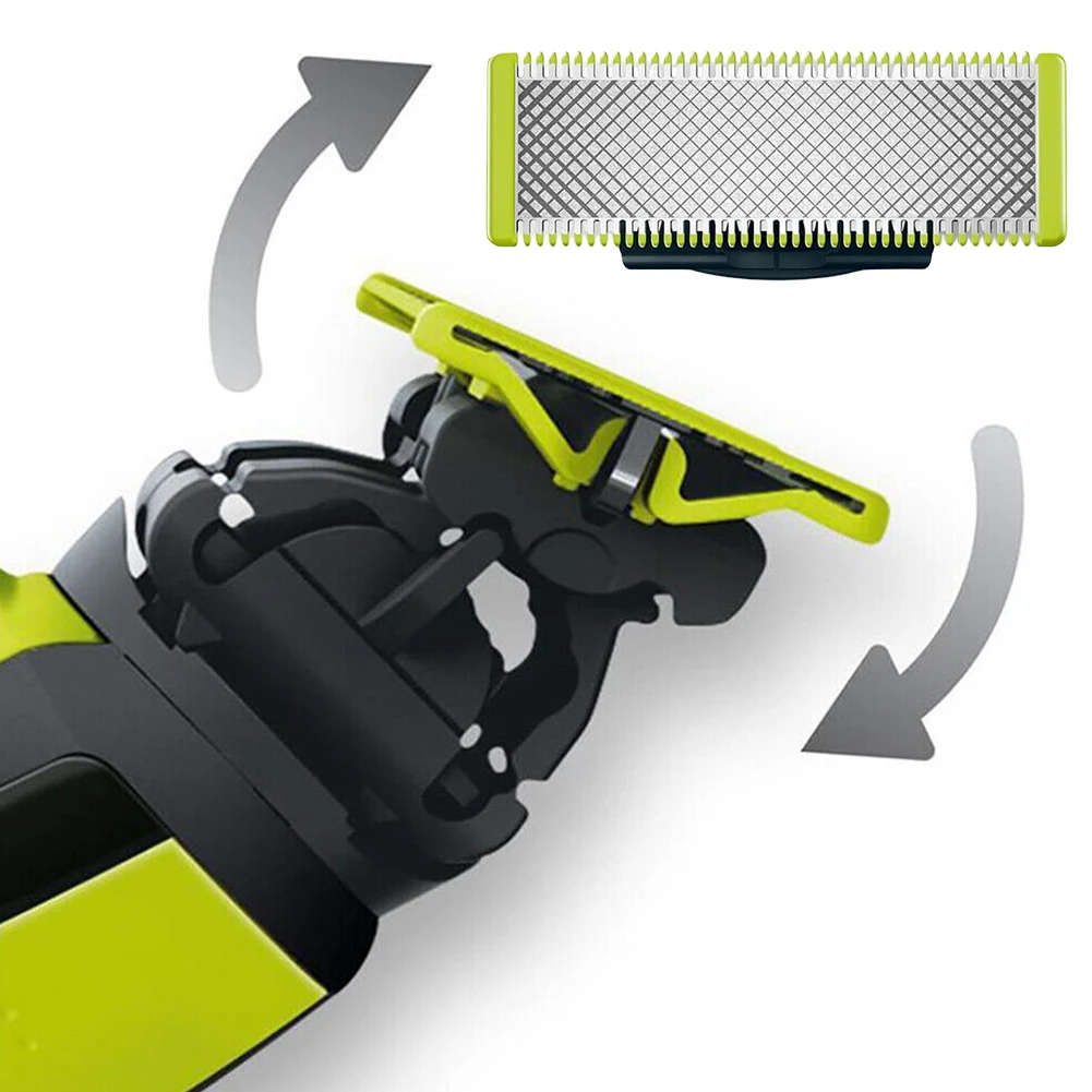 Lama di ricambio per trimmer con lama sostituibile per Philips OneBlade QP2520 QP2530 QP6510 QP6520