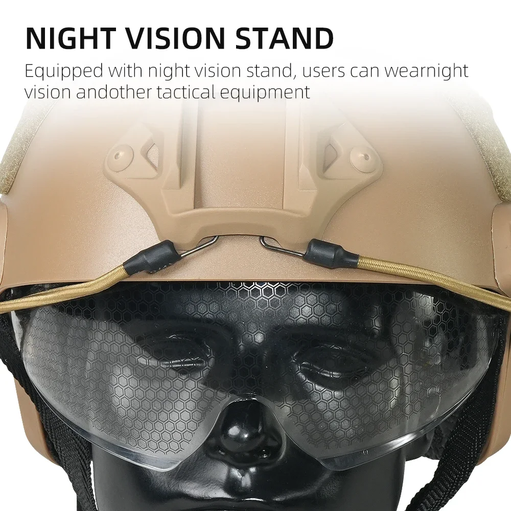 Capacete rápido abs leve capacete pistola de ar mh esportes comuns ao ar livre pj pistola de ar tiro cs proteção policial especial
