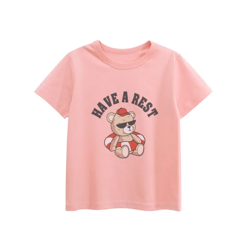 女の子用半袖コットンTシャツ,漫画デザイン,イチゴ,チェリー,カジュアル,子供服,10歳,夏,2020