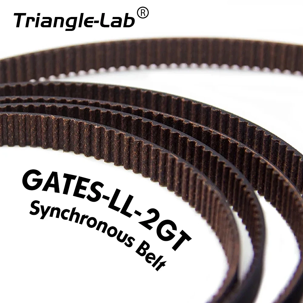 Trianglelab Ремень Gates 2GT Синхронный ремень ГРМ Ширина 6 мм 9 мм 10 мм 12 мм износостойкий GT2 для Ender3 cr10 Anet