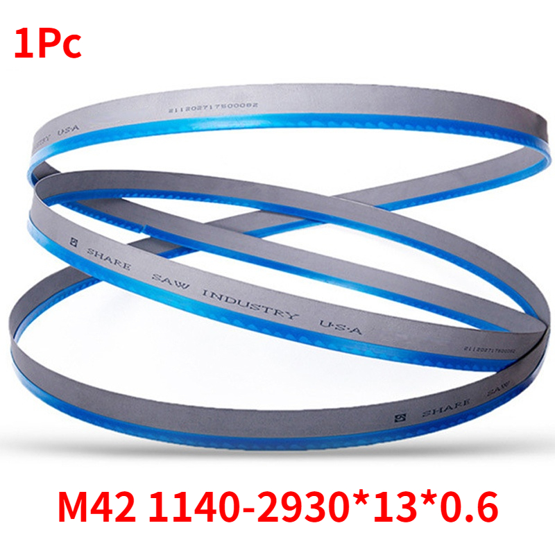 M42 Lưỡng Kim 1/2 "Ban Nhạc Lưỡi Cưa Cho Chế Biến Gỗ. 1140-2930Mm * 13Mm * 0.6Mm, Với 6-14tpi Ban Nhạc Lưỡi Cưa, Hỗ Trợ Tùy Biến.