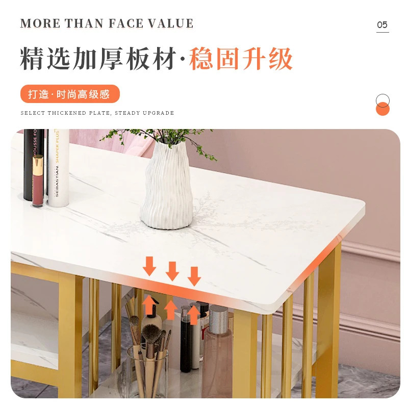 Nagelstoel Draagbare Tafel Manicure Salon Station Roze Meubels Schoonheid Professionele Mesa De Canto Esthetische Bureau Nagels Ontwerper