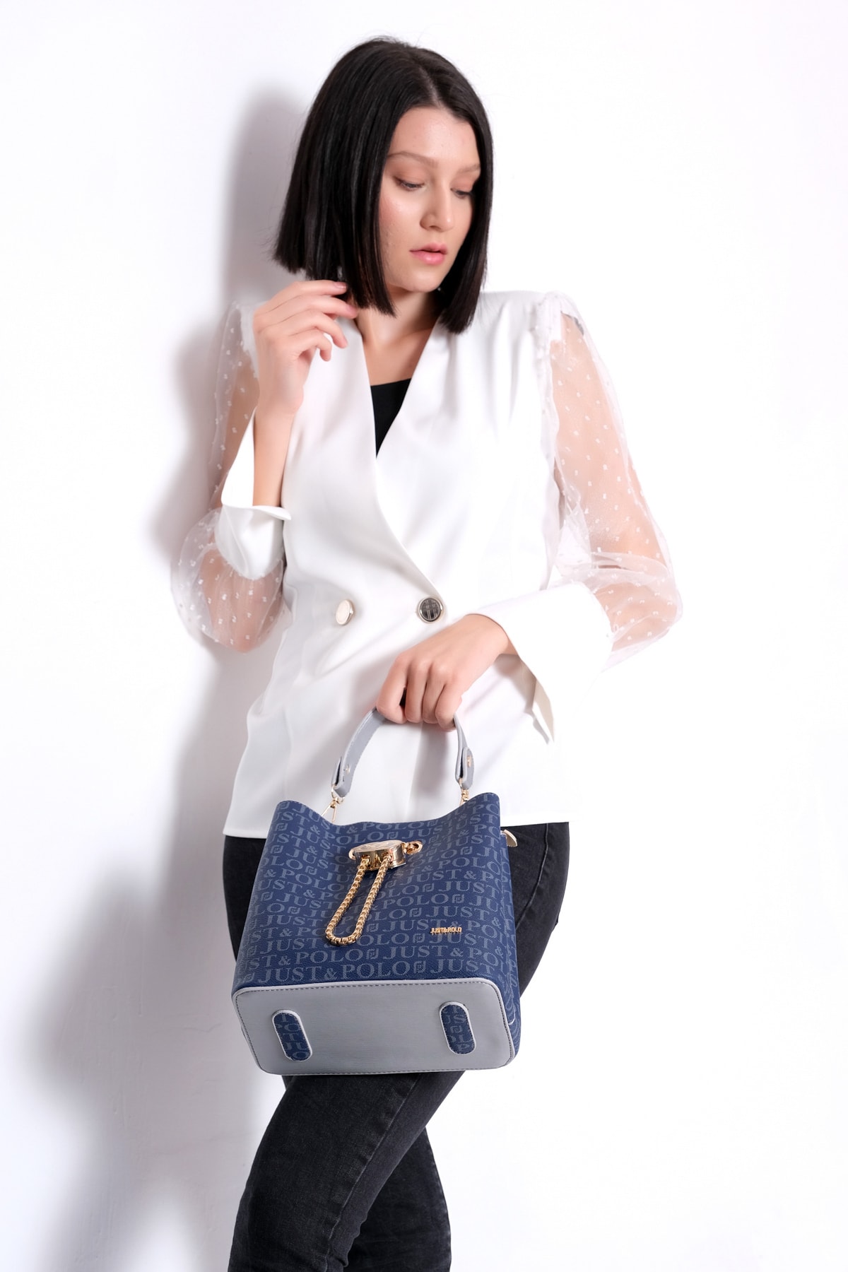 Tas Tangan dan Bahu Wanita Tas Musim 2022 Kualitas Tren Mode Tas Wanita Muda Panjang Pendek