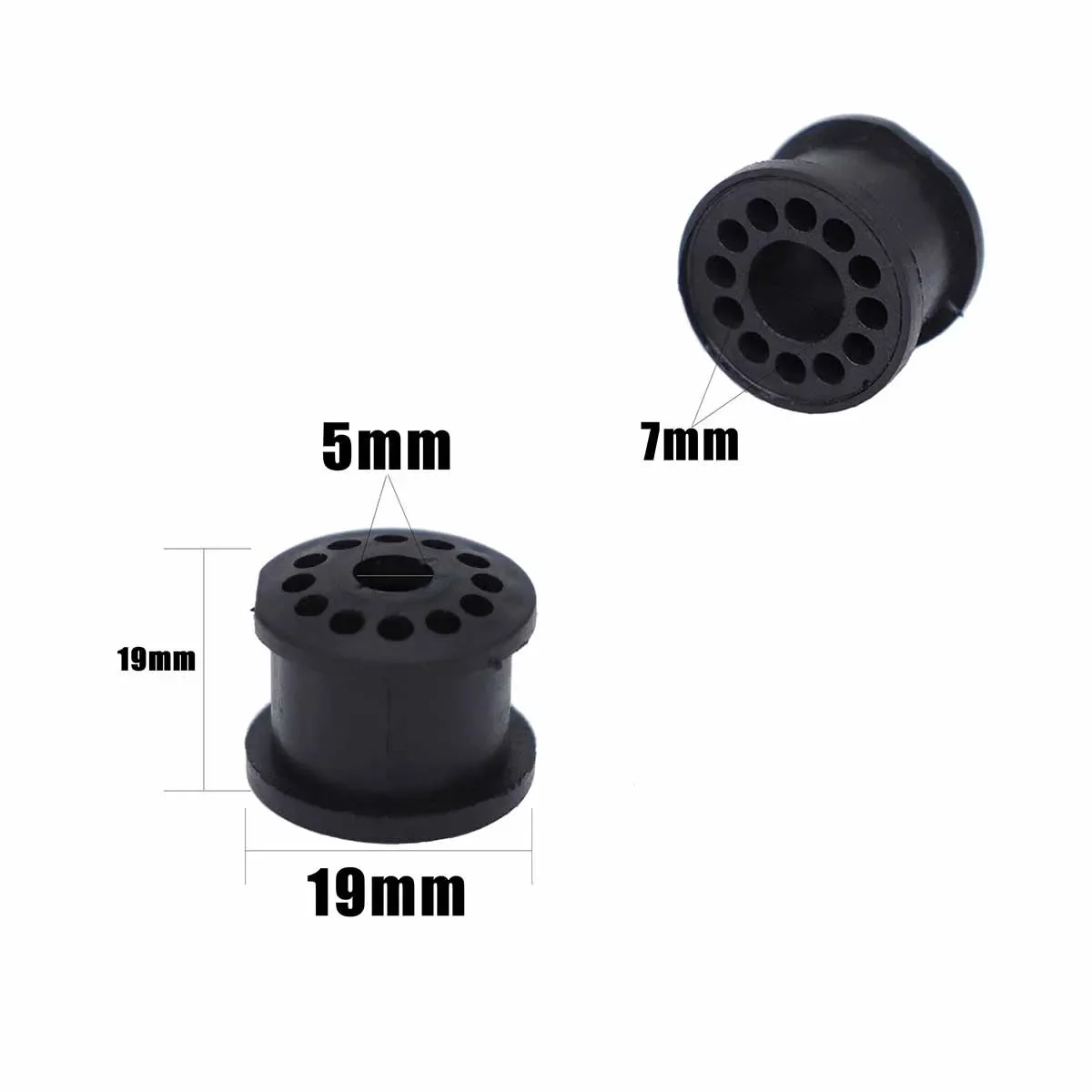 Gear Change Cable Collet End Clamp Grommet Bushing For Ford Fiesta MK5 Focus MK1 MK2 Fusion Gearbox Linkage Selector Repair Kit
