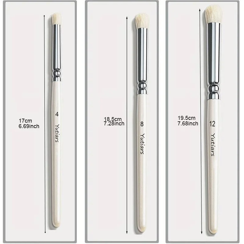 Set di pennelli, pennelli con manico in legno per dettagli fini per pittura artistica in miniatura, acrilico, acquerello - Micro dettagli e pennello asciutto