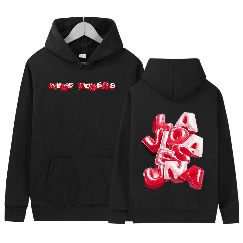 Rapper Myke Towers 앨범 프린트 풀오버 까마귀 남성 여성 레트로 패션 고품질 운동복 힙합 의류 Oversize Hooded