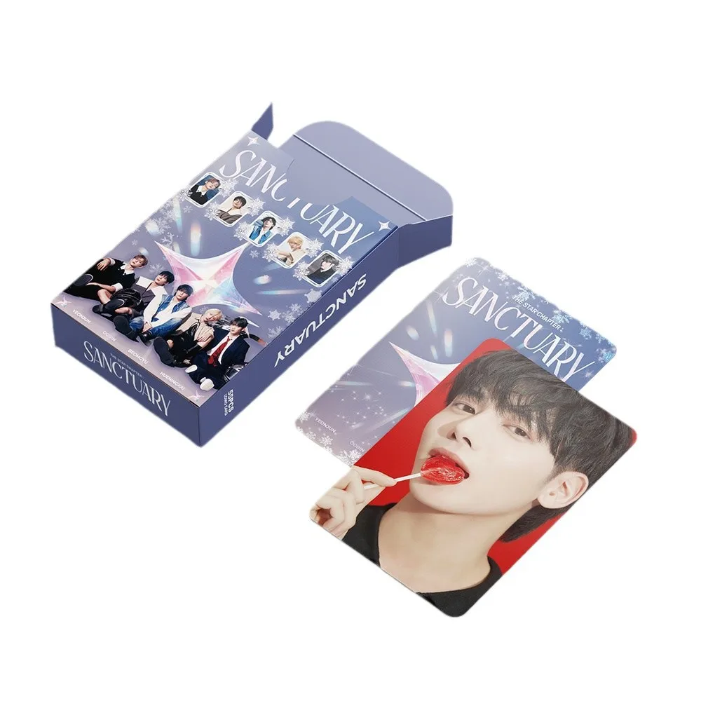 55 ชิ้น Idol Boy Group ใหม่อัลบั้ม TOMORROW Lomo การ์ด HUENINGKAI TAEHYUN BEOMGYU SOOBIN YEONJUN HD Printd Photocards แฟนของขวัญ