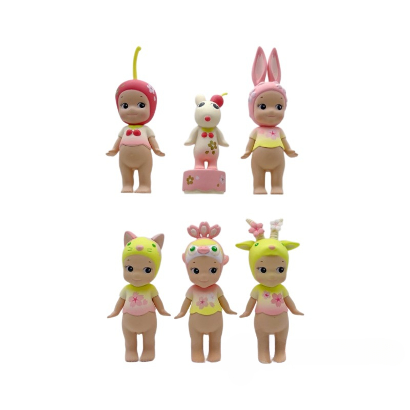 Boîte aveugle en fleur de cerisier d'ange authentique, Collection créative confirmée, jouets tendance, cadeaux d'anniversaire de haute qualité, offre spéciale