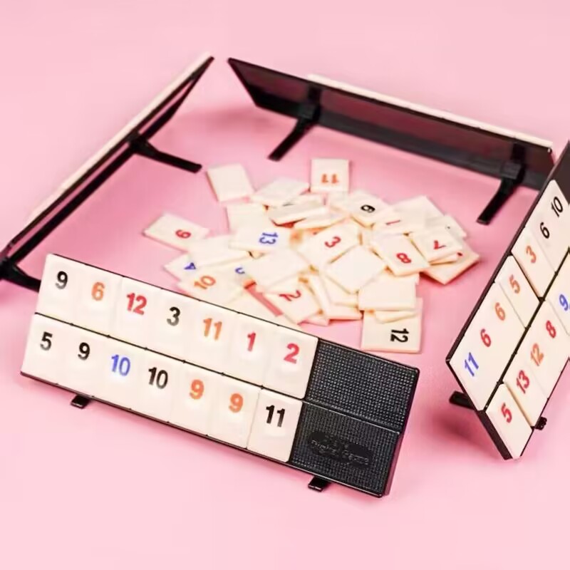 イスラエル高速移動タイルクラシックボードゲーム 2-4 人イスラエル麻雀デジタルゲームホームゲームファミリーパーティーゲーム旅行バージョン