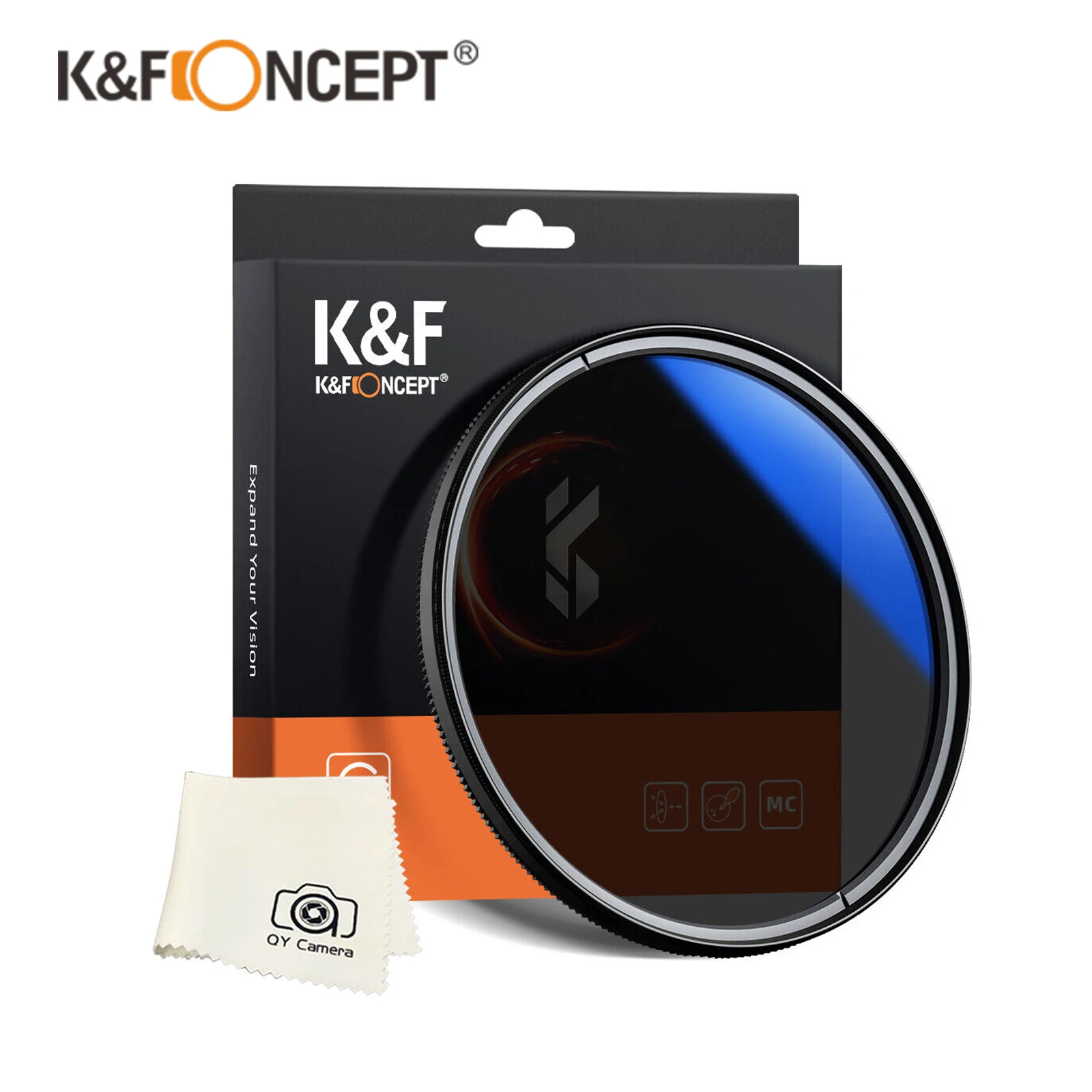 Filtro K & F CPL C, filtro polarizador Circular ultrafino para lente de cámara, filtro conceptual kf 37mm 46mm 58mm 67mm 72mm 77mm 82mm