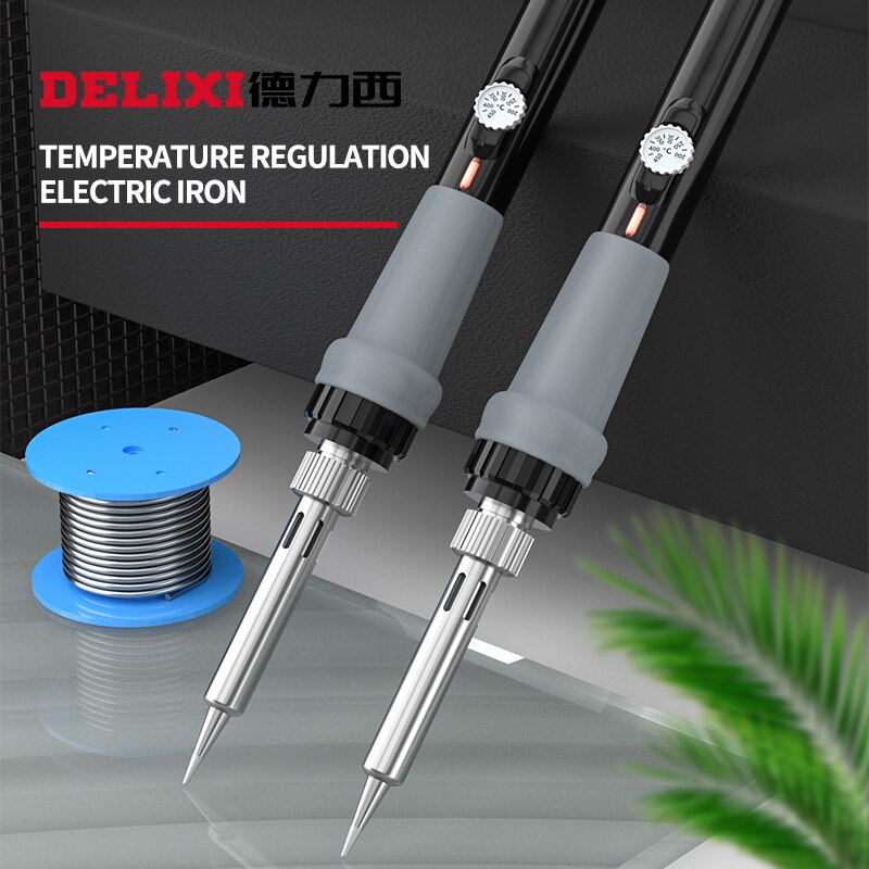 60W Electric Soldering Iron Temperature Adjustable Soldering Tool Soldering Repair Tool