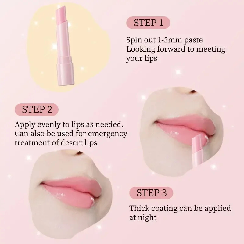 Quitar humo oscuro bálsamo labial aclarador melanina blanqueamiento brillo aceite labios lápiz labial rosa exfoliante desvanecimiento líneas de labios cosméticos Coreanos