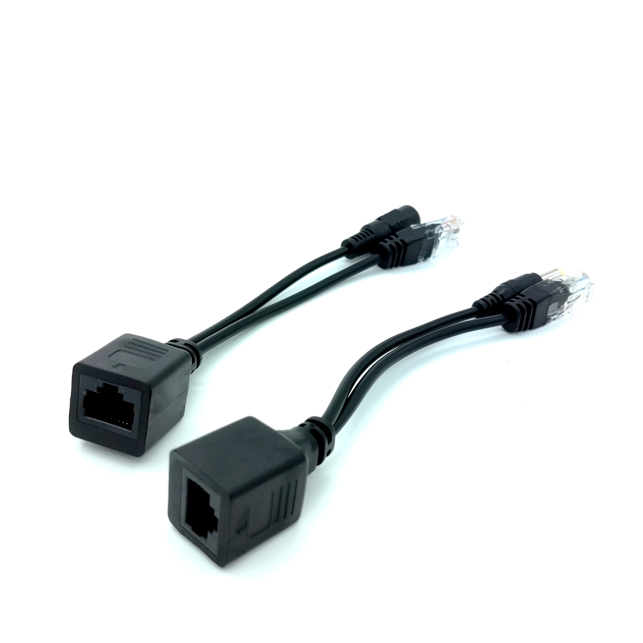 POE Kabel Passieve Power Over Ethernet Adapter Kabel Splitter RJ45 Injector Voedingsmodule 12-48 v Splitter Kit voor IP Camera