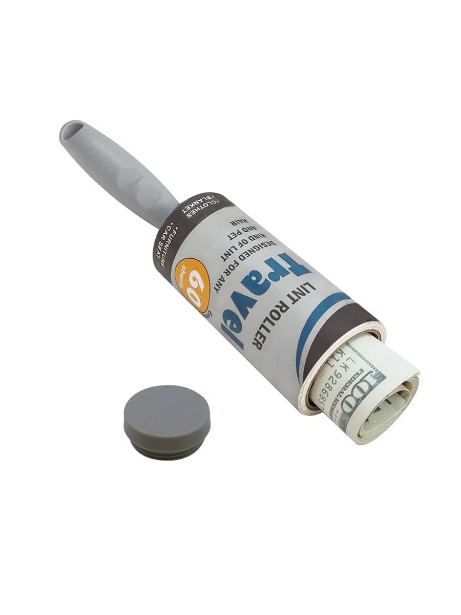 Creative safe disguised Hidden Hair Sticker Storage Material Hair Sticker Money Storage Tank Private Money Hidden Storage Device