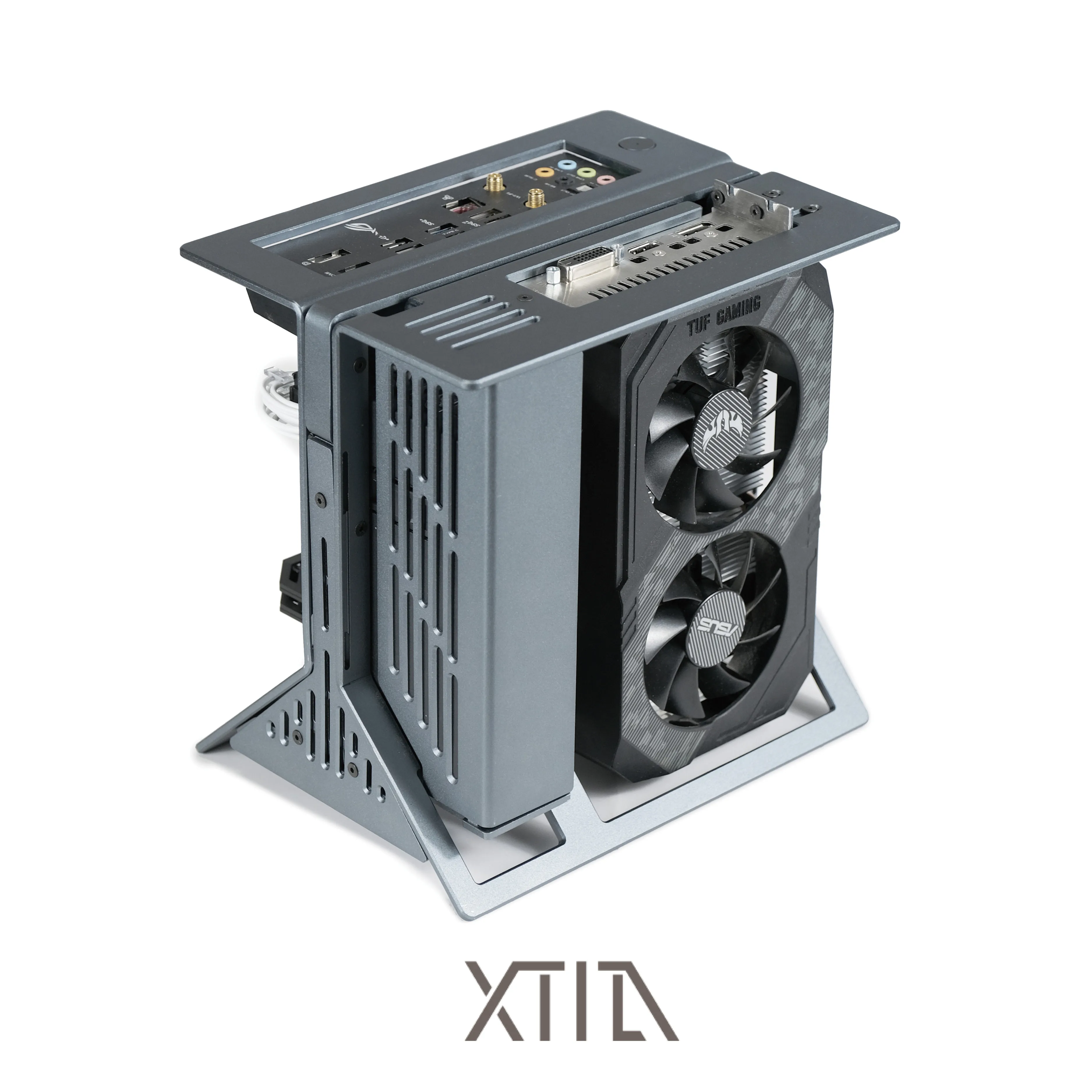 XPROTO-Mini 1U PSU ITX open layout case frame