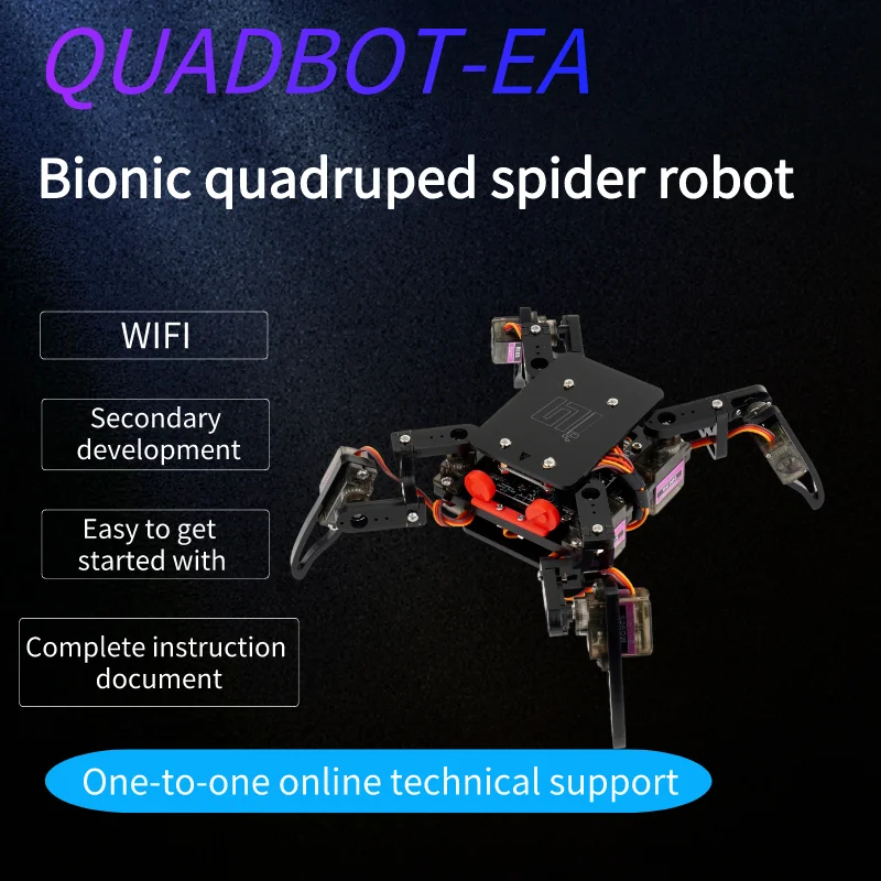Khoa Học Robot Đồ Chơi Cho Arduino, Bionic Bốn Chân Nhện Nhà Thám Hiểm Bộ, đa Chức Năng Tự Xây Dựng Đồ Chơi Thông Minh Cho Trường Cao Đẳng