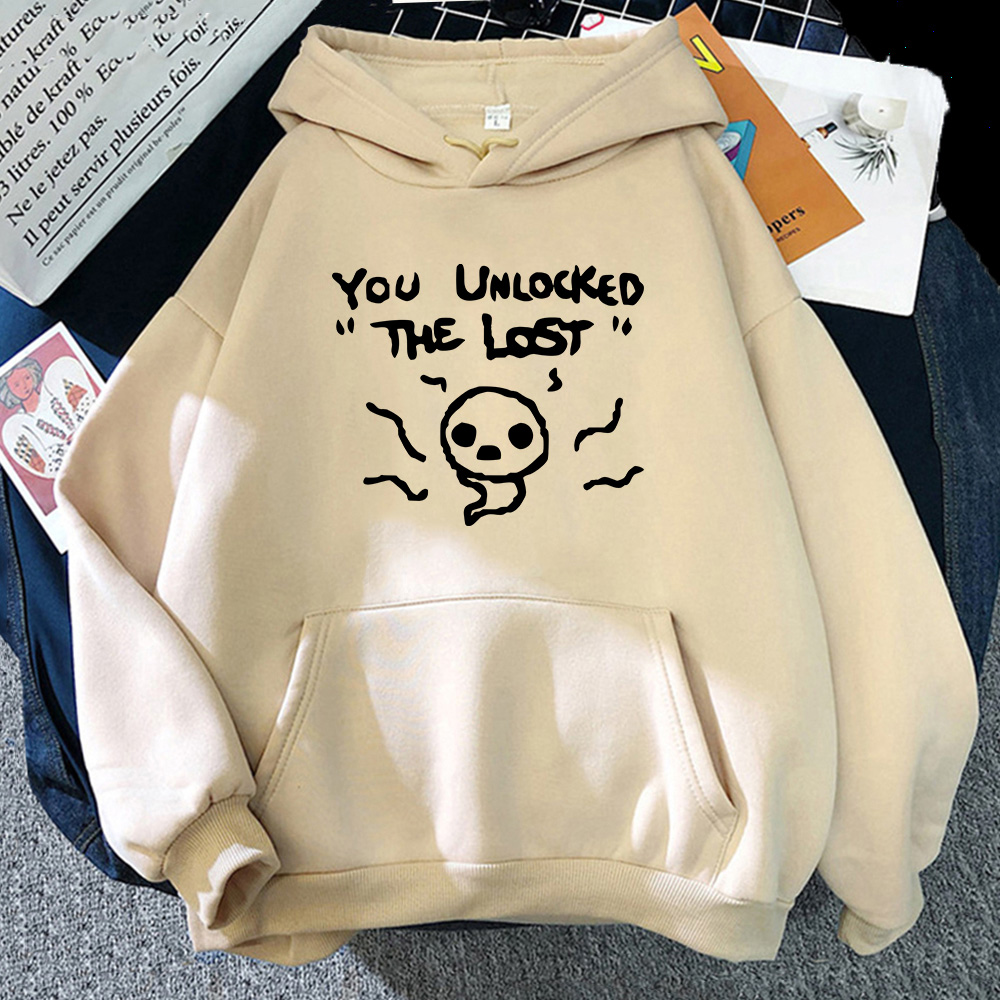 Die Bindung von Isaac Herbst Winter Hoodies Frauen Sweatshirt Langarm Brief Drucken Mit Kapuze Casual Cartoon Plus Unisex Sportwear