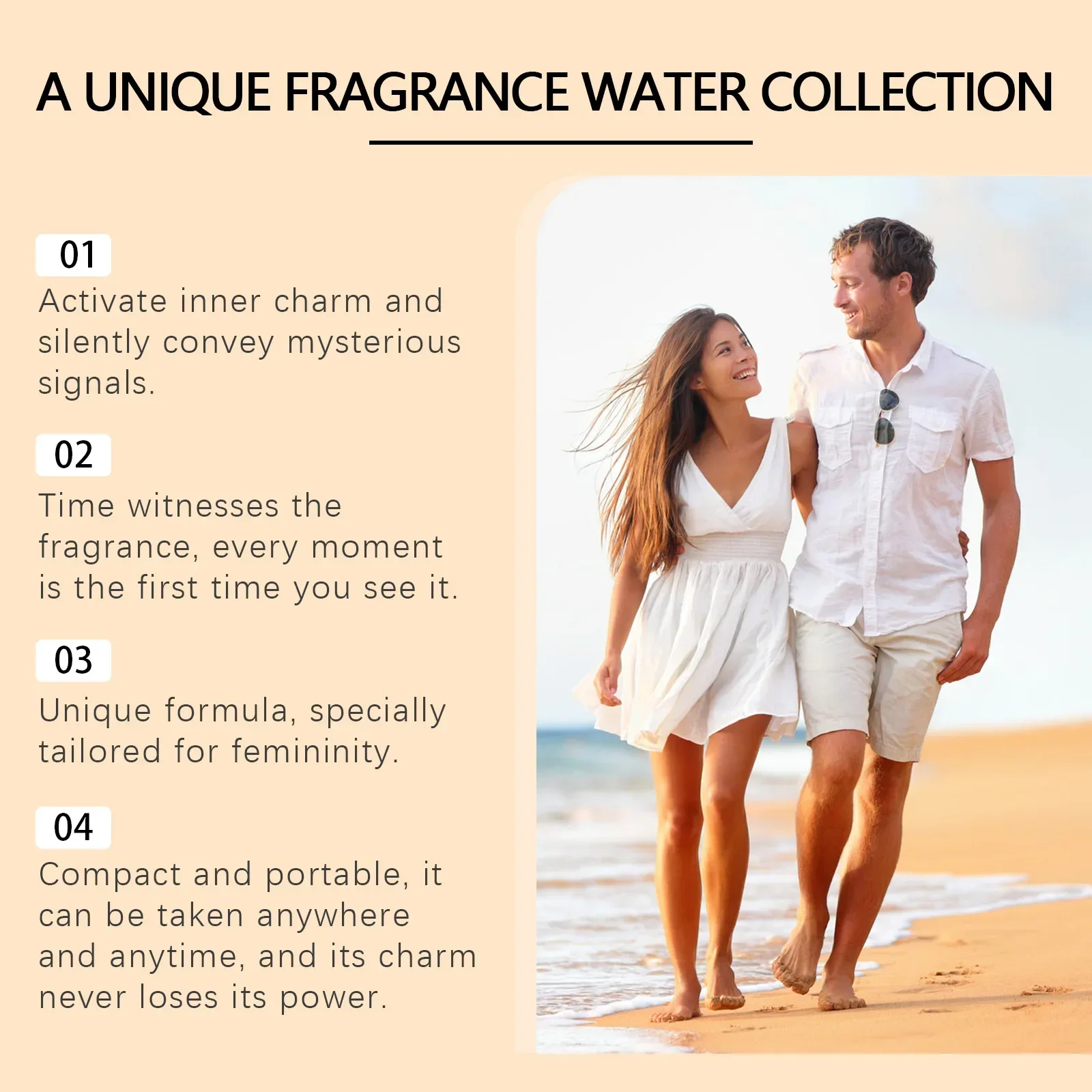 Bola de perfume portátil aumenta charme fragrância fresca jasmim morango baunilha romã perfume de longa duração para mulher