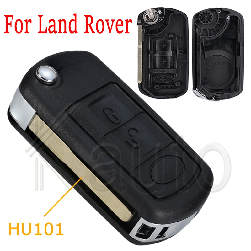Для Land Rover Для Discovery 3 LR3 Для Range Rover Для спорта Для Vouge 2005-2010 3-кнопочный откидной пульт дистанционного управления автомобильным брелоком