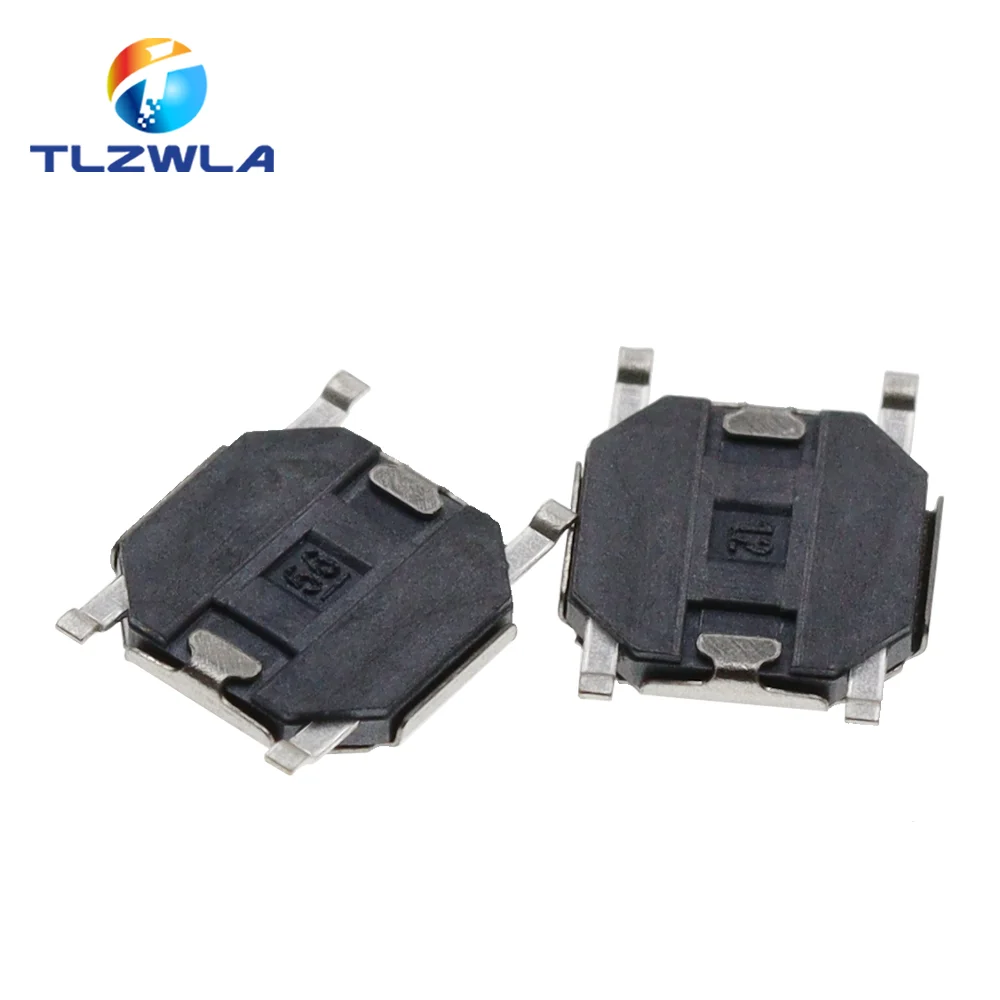 100 шт. 4X4X1,5 мм SMD тактильный тактовый кнопочный микропереключатель 4*4*1,5 мм кнопка с медной головкой ключи кнопка 4Pin