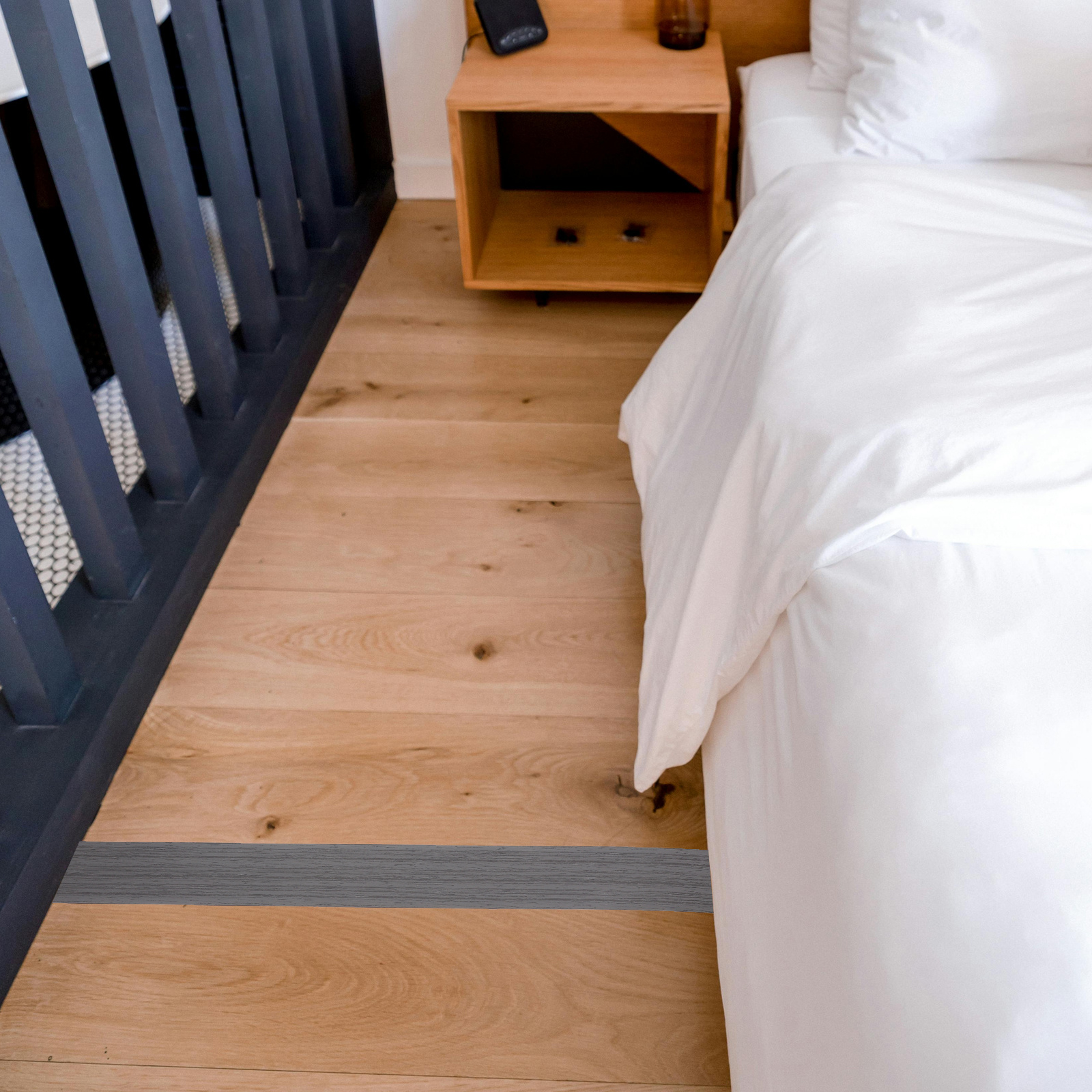 Self Adhesive Floor Transition Strip Peel Stick Doorway Threshold 5m Flexible Uneven Floors Decorative Trim Strip