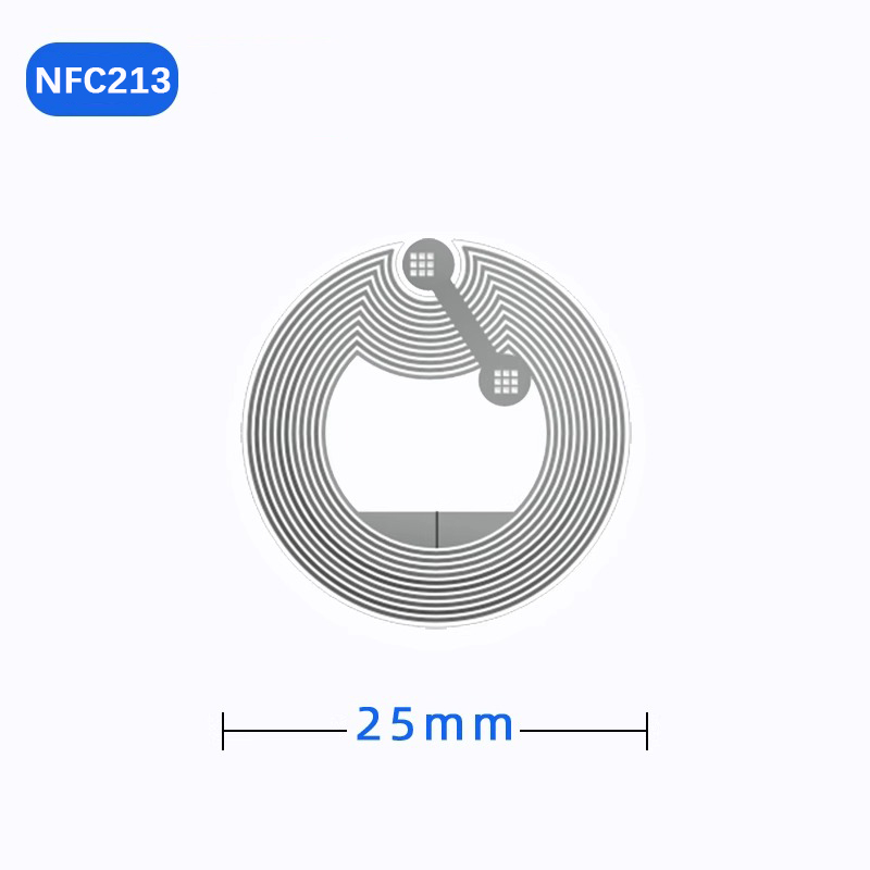100 Stück/Karton] NFC-Aufkleber-Tag, NFC-Tag, Nutztelefon, ISO 144443 A, 13,56 MHz, Ntag213 114 Bytes