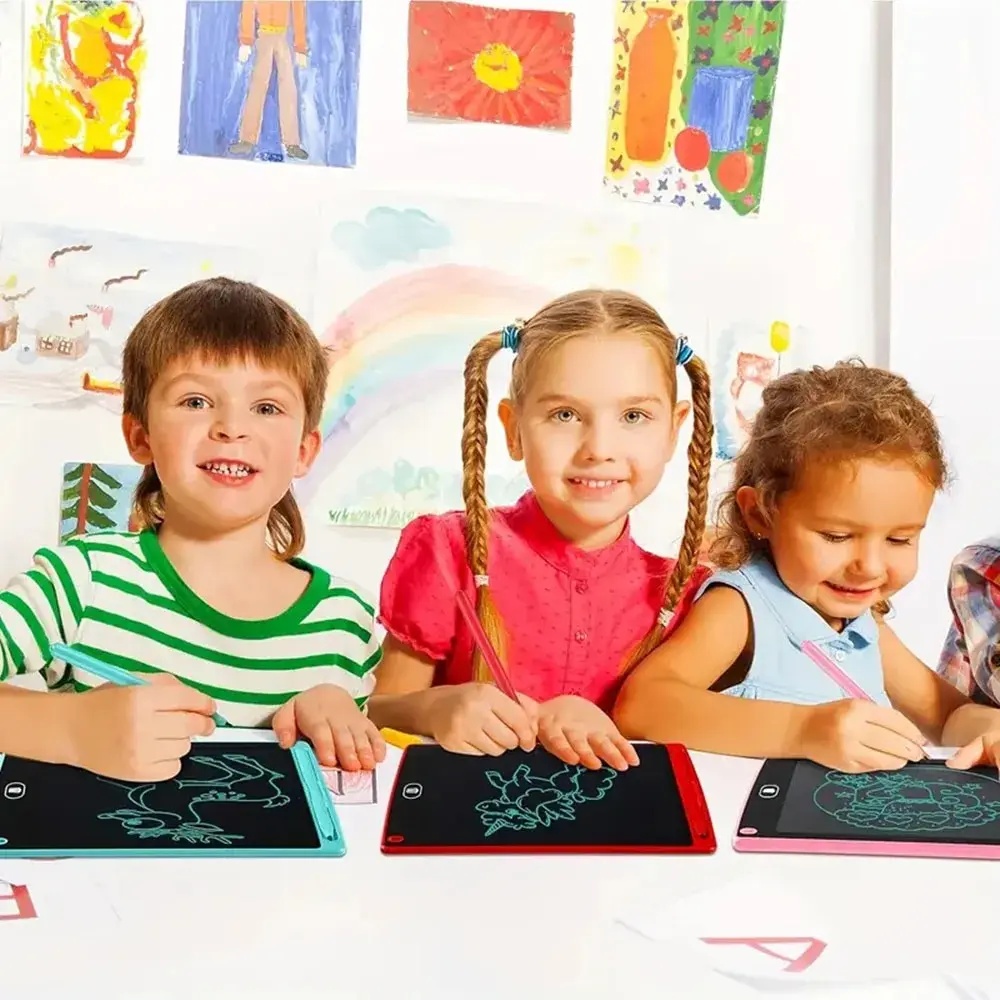 Tableta de escritura LCD de 6,5/8,5/10/12 pulgadas, tablero de dibujo, tablero gráfico electrónico, almohadillas de escritura portátiles ultrafinas, regalos para niños