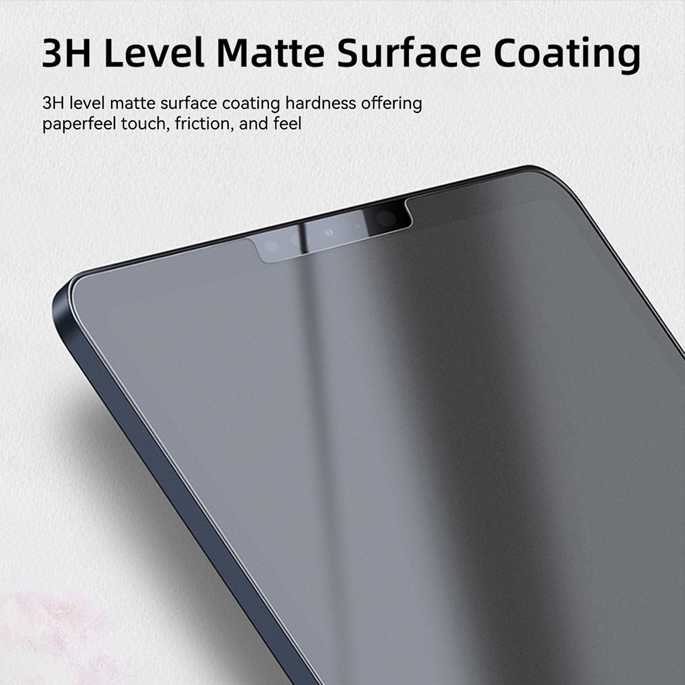 Para ipad air 6 2024 pro 11/13 m4 filme protetor de tela papel sentir fosco pintura pet para ipad 7th 8th 9th 10th geração